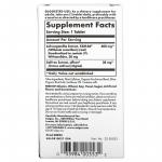 Препарат для снятия стресса и тревоги, ашваганда и шафран, Stress & Anxiety Relief, Ashwagandha And Saffron, Solgar, 30 таблеток - Фото миниатюра 3