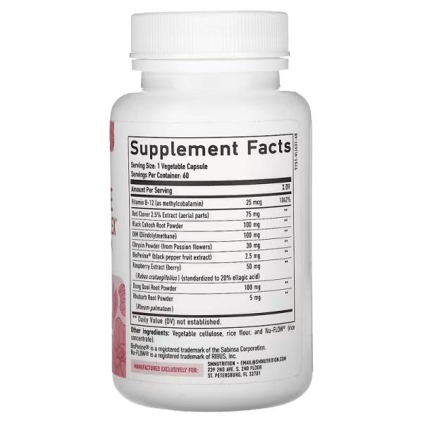 Комплекс для поддержки в период менопаузы, Menopause Support Complex, SMNutrition, 60 капсул - Фото 2