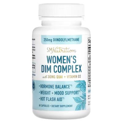 Комплекс ДИМ для женщин, Women's DIM Complex, SMNutrition, 250 мг, 60 капсул