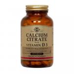 Кальцій цитрат і вітамін Д3, Calcium Citrate with Vitamin D3, Solgar, 250 мг/150 МО, 120 таблеток - Фото миниатюра 1