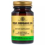 Масло орегано с натуральными антиоксидантами, Wild Oregano Oil, Solgar, 60 желатиновых капсул  - Фото миниатюра 1