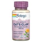 Экстракт коры кошачьего когтя, Vital Extracts Cat's Claw, Solaray, 200 мг, 30 вегетарианских капсул - Фото миниатюра 1