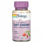 Вишня, Tart Cherry, Solaray, 850 мг, 90 растительных капсул - Фото миниатюра 1