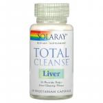 Смесь для очистки печени, Total Cleanse Liver, Solaray, 60 вегетарианских капсул - Фото миниатюра 1
