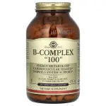 В-комплекс, B-Complex "100", Solgar, 250 вегетарианских капсул - Фото миниатюра 1