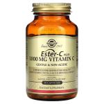 Эстер-C плюс витамин C, Ester-C plus Vitamin C, Solgar, 1000 мг, 50 капсул - Фото миниатюра 1