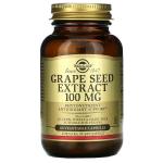 Экстракт виноградных косточек, Grape Seed Extract, Solgar, 100 мг, 60 капсул - Фото миниатюра 1