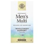 Мультивитамины для мужчин, One Daily Men's Multi, Solgar, 60 капсул - Фото миниатюра 1