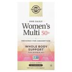 Мультивитамины для женщин, старше 50 лет, One Daily Women's Multi 50-plus, Solgar, 60 капсул - Фото миниатюра 1
