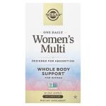 Mультивітаміни для жінок, One Daily Women's Multi, Solgar, 60 капсул - Фото миниатюра 1