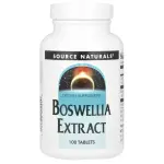Экстракт босвелии, Boswellia Extract, Source Naturals, 100 таблеток - Фото миниатюра 1