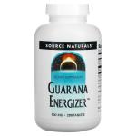Энергетик с гуараной, Guarana Energizer, Source Naturals, 900 мг, 200 таблеток - Фото миниатюра 1