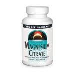 Цитрат магния, Magnesium Citrate, Source Naturals, 90 капсул - Фото миниатюра 1