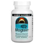 Magtein, L-треонат магния, Magtein Magnesium L-threonate, Source Naturals, 667 мг, 90 капсул - Фото миниатюра 1