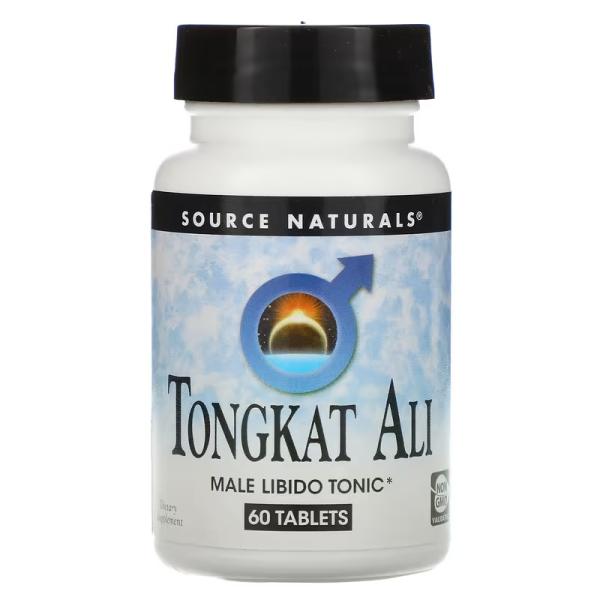 Эврикома длиннолистная, Tongkat Ali, Source Naturals, 60 таблеток