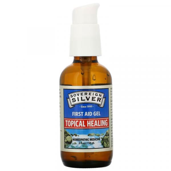 Гель для оказания первой помощи, First Aid Gel, Sovereign Silver, 59 мл - Фото 3