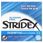 Контроль акне, без спирта, Single-Step Acne Control, Stridex, 55 мягких салфеток - Фото миниатюра 1