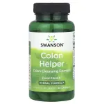 Средство для очищения толстой кишки Swanson, Colon Helper, 60 капсул - Фото миниатюра 1