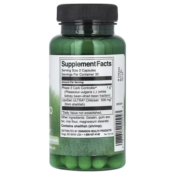 Добавка для коррекции веса, Diet Duo, Swanson,  60 капсул - Фото 2