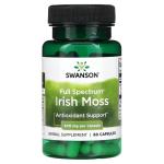 Ирландский мох полного спектра, Full Spectrum Irish Moss, Swanson, 400 мг, 60 капсул - Фото миниатюра 1