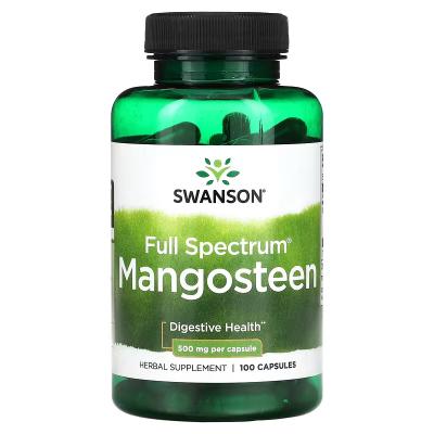 Мангостан полного спектра, Full Spectrum Mangosteen, Swanson, 500 мг, 100 капсул