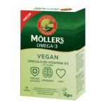 Омега-3 для веганов, Vegan Omega-3, Mollers, 30 капсул - Фото миниатюра 2