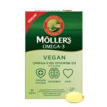Омега-3 для веганов, Vegan Omega-3, Mollers, 30 капсул - Фото миниатюра 3
