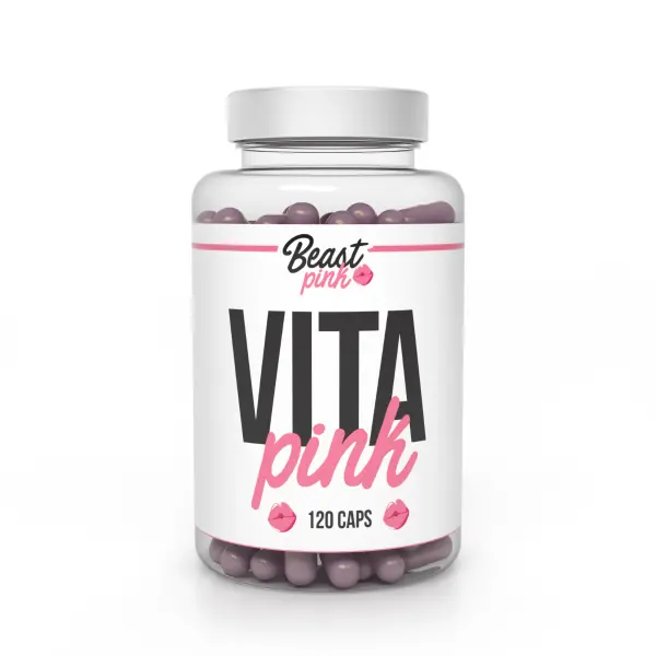 Женские мультивитамины, Vita Pink, BeastPink, 120 капсул