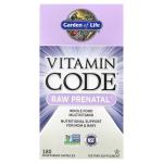 Витаміни для вагітних Garden of Life, Vitamin Code®, RAW Prenatal™, 180 вегетаріанських капсул - Фото миниатюра 2