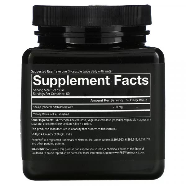 Мумие для мужчин, Men Shilajit, Youtheory, 60 капсул - Фото 2